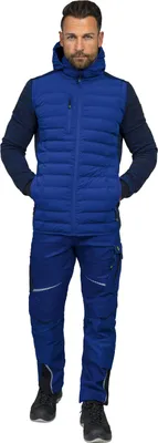 Produktbild von Leibwächter Bundhose Herren Flex-Line FLEXH20 Gr. 26 kornblau/schwarz