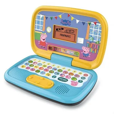 Image de Mon ordi educatif peppa pig 3-6 ans - vtech - 553505 - jeu educatif electronique