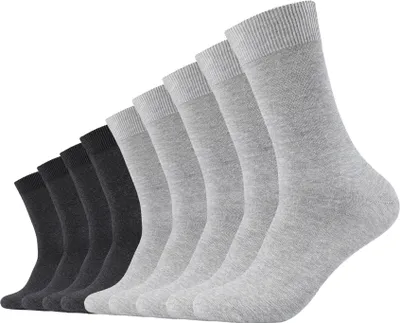 Produktbild von Camano Socken Comfort Baumwolle im praktischen 9er Pack hellgrau 43-46