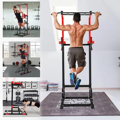 Image de Barre de traction – Barre de musculation – Barre de traction réglable – 165-210 cm – Capacité maximale : 200 kg