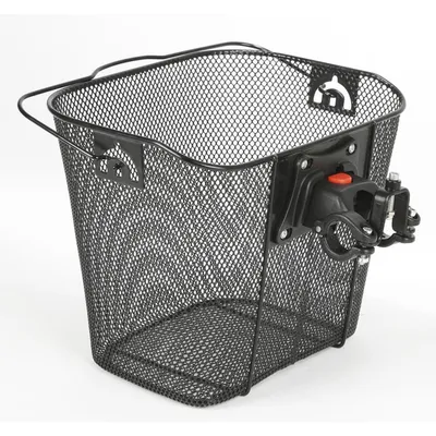 Image de Panier vélo avant amovible Panier vélo sur guidon 35x25x26cm panier pliable