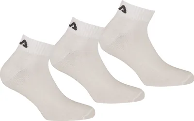 Produktbild von FILA Uni Training Quarter Socken 3 Paar White