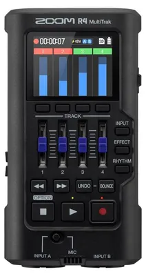 Produktbild von Zoom R4 MultiTrak Handheld 4-Track Rekorder mit 32-Bit Float Audio
