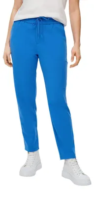 Obrázok produktu pre s.Oliver dámske joggingové nohavice, voľný strih, farba 5531 (modrá), veľkosť 46
