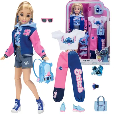 Zdjęcie produktu dla Disney Stitch University Lily 4Ever – lalka modowa 25 cm