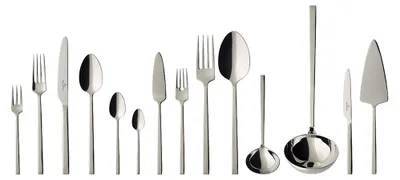 Imagen del producto de La colección Classica, juego de cubiertos para 113 personas, modelo para comidas. Dimensiones: 490 x 340 x 180 mm. Marca: Villeroy & Boch. Número de artículo: 1264179115. Código EAN: 4003686262676