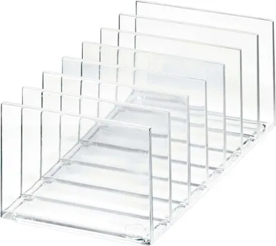 Obrázok produktu pre iDesign x Sarah Tanno - 95312EU - Organizér na kozmetiku na paletky - Clear