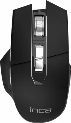 Produktbild von INCA Maus IWM-555 1600 DPI,Wireless & BT,Akku,USB-C, SW retail
