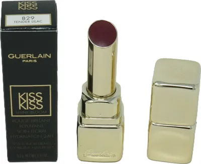 Produktbild von Guerlain KissKiss Shine Bloom, Bordeaux, Tender Liliac, 1 Farben, Feuchtigkeitsspendend, Frauen, Glanz