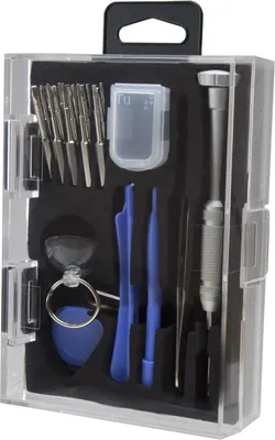 Immagine prodotto di StarTech.com Set di strumenti per telefoni cellulari per iPhone, iPad, Samsung - Kit di riparazione per smartphone, tablet e laptop - Kit di strumenti - Set di strumenti per telefoni cellulari - 23 pezzi - in valigia