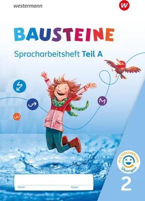 Produktbild von BAUSTEINE. Spracharbeitsheft 2 mit interaktiven Übungen