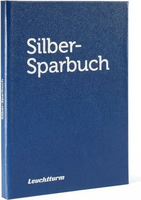 Produktbild von PRESSO Silber Sparbuch für 6 x 20€ Gedenkmünzen, blau