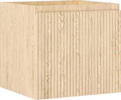 Obrázok produktu pre Mexen Rivel kúpeľňová skrinka 50 cm, 1 zásuvka, rebrovaná, dub - 91A20-05047-1-BF81