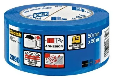 Obrázek produktu pro 3M 209048SWPEFC 3M 2090 Malerband blau 48,0 mm x 50,0 m 1 Rolle
