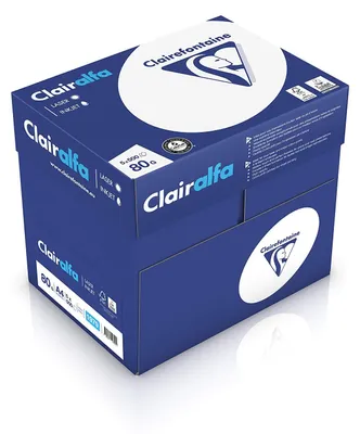 Image de Clairefontaine papier à copier paquet de 5 à 500 feuilles DIN A4, opaque