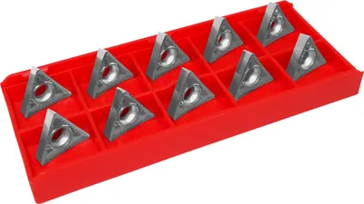 Produktbild von PAULIMOT 10 x HM Wendeschneidplatte TCGT16T308-A, poliert
