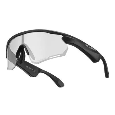 Produktbild von ROCKBROS Elektronische Bluetooth Brille Fahrrad Outdoor Radsport TAC UV400 photochrom-schwarz