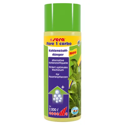 Produktbild von Sera Dünger für Aquarienpflanzen Flore 1 Carbo 500 ml