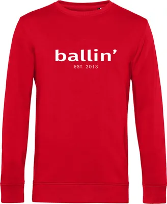 Produktbild von Ballin Est. 2013 Basic Sweater Rot - Große L