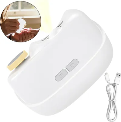 Produktbild von Familien-elektrische Nagelschere – LED-Licht, 2 einstellbare Geschwindigkeiten & Aufbewahrungsbox