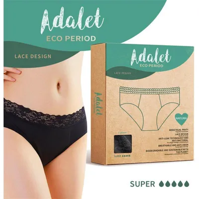 Immagine prodotto di ADALET LINGERIE NATURA: Pantaloni assorbenti per il ciclo mestruale