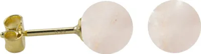 Produktbild von 333 Gold Ohrstecker mit Rosenquarz
