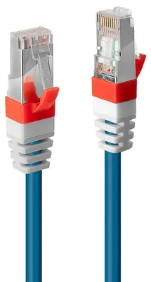 Produktbild von Lindy 45381, 20 m, Cat6a, S/FTP (S-STP), RJ-45, RJ-45, Blau