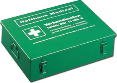 Image de Holthaus Medical 63169 Holthaus Medical Erste-Hilfe-Koffer DIN 13169 grün