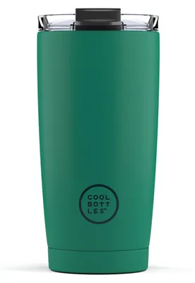 Produktbild von Cool Bottles - Tumbler - Thermobecher aus Edelstahl - 550 ml - Vivid Quetzal - T