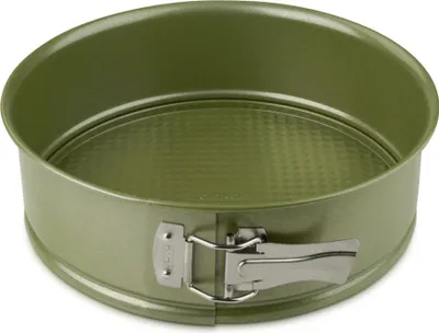 Produktbild von Zenker Springform Ø 24 cm mit hohem Rand aus der Serie Green Vision  Hochwertige und stabile Backform  24er Kuchenbackform mit veganer Antihaftbeschichtung