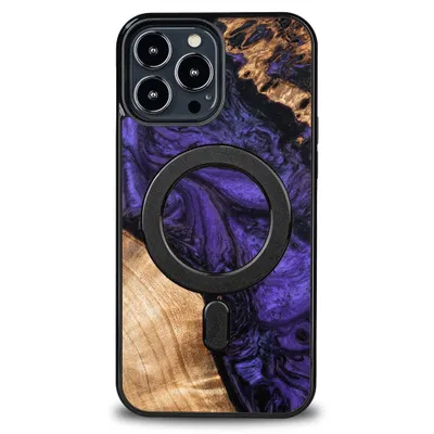 Produktbild von Bewood Unique Case für iPhone 13 Pro Max - Violett mit MagSafe