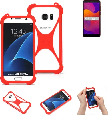 Produktbild von K-S-Trade Handy-Hülle kompatibel mit Huawei Honor 9S Schutz-Hülle Bumper Silikon Schutz Hülle Cover Case Silikoncase Silikonbumper TPU Softcase