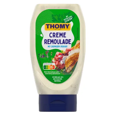 Zdjęcie produktu dla Thomy Remoulade – kremowy, łagodny, pikantny, klasyczny, delikatny, pyszny – 306 g