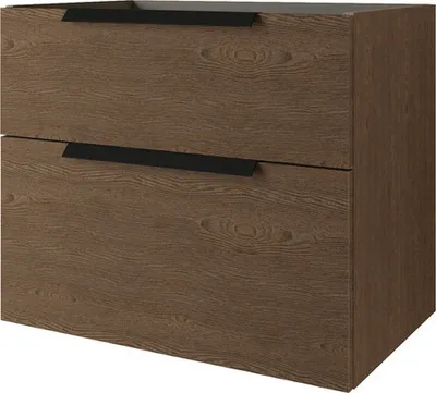 Produktbild von Baden Haus Waschtischunterschrank Urban BxHxT 74 x 62 x 46 cm Esche dunkel