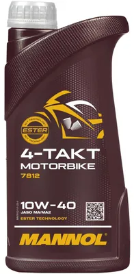 Obrázek produktu pro 10W-40 ESTER Technology čtyřtaktní motocykl, 1L