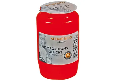 Obrázek produktu pro BOLSIUS Memento Kompositionsöllicht Nr. 3 rote Hülle