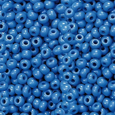 Image de KNORR prandell 216104335 Rocailles de bohème Ø 2,5 mm bleu jean