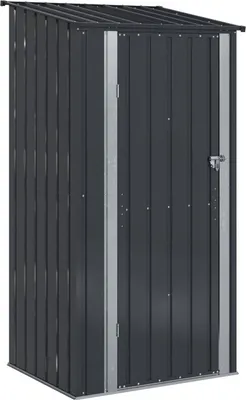 Produktbild von vidaXL Gartenhütten Anthrazit 103 x 86 x 200 cm Metall