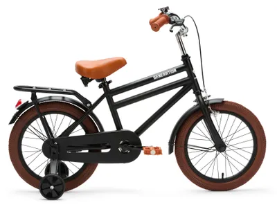 Produktbild von Generation City 16 Zoll Matt Schwarz - Kinderfahrrad
