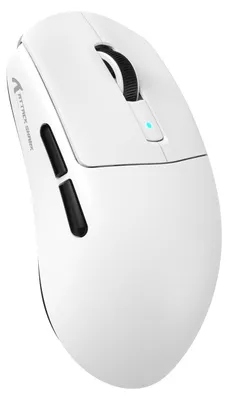 Zdjęcie produktu dla Mysz gamingowa MAMBASNAKE x Attack Shark R6 Superlight, czujnik PixArt PAW3950MAX, 8K bezprzewodowa/Bluetooth/2.4G, 42000 DPI, kompatybilna z Win11/Xbox/PS/Mac - Biała – A-White