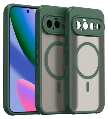 Produktbild von Magsafe Handyhülle für Google Pixel 11 Hülle Magnet Case Cover Grün