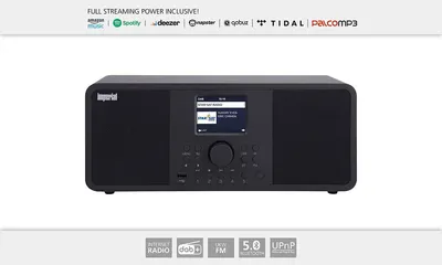 Produktbild von Imperial Dabman i205, Internet, Analog & Digital, DAB, DAB+, FM, 87,5 - 108 MHz, 174 - 240 MHz, 174 - 240 MHz