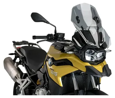Produktbild von Puig Touring Bmw F750gs 2018 Hohe Windschutzscheibe Silber Silber One Size