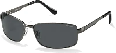 Produktbild von Polaroid 247381B9W63Y2 Herren-Sonnenbrille mit Vollrand, Metall