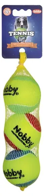 Obrázok produktu pre Nobby Tennisball, Pes, Lopta, Rôzne farby, 6,5 cm