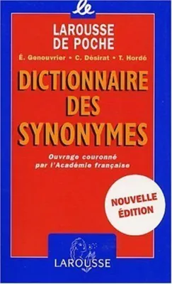 Image de Genouvrier E. - Dictionaire Des Synonymes
