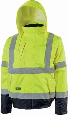 Produktbild von U-Power Bomberjacke Crafty, Farbe:yellow fluo, Größe:L