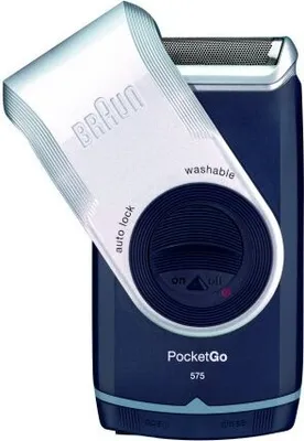 Produktbild von Braun MobileShave M-90, Blau, Silber, Kabellos, 60 min