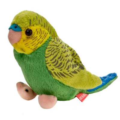 Produktbild von BEPPE Wellensittich 13cm grün-blau 13847
