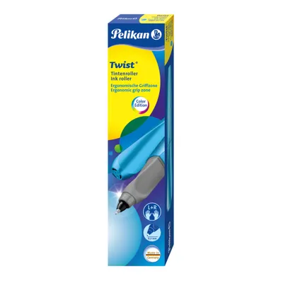 Zdjęcie produktu dla Pelikan R457, Wysuwany długopis, Niebieski, Szary, 0,3 mm, Oburęczny, Pudełko, 1 szt.